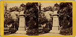 [22 Stereographic Views of Johann C. F. von Schiller Monument, Central Park, New York], Various, American, Albumen silver prints