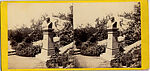 [22 Stereographic Views of Johann C. F. von Schiller Monument, Central Park, New York], Various, American, Albumen silver prints