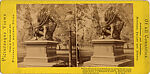 [2 Stereographic Views of Robert Burns Statue, Central Park, New York], Various, American, Albumen silver prints