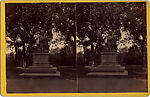 [18 Stereographic Views of Sir Walter Scott Statue, Central Park, New York], Various, American, Albumen silver prints