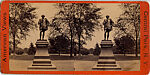 [24 Stereographic Views of Shakespeare Statue, Central Park, New York], Various, American, Albumen silver prints