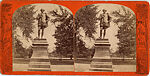[24 Stereographic Views of Shakespeare Statue, Central Park, New York], Various, American, Albumen silver prints