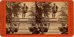 [24 Stereographic Views of Shakespeare Statue, Central Park, New York], Various, American, Albumen silver prints