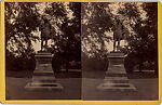 [24 Stereographic Views of Shakespeare Statue, Central Park, New York], Various, American, Albumen silver prints