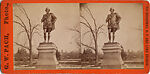 [24 Stereographic Views of Shakespeare Statue, Central Park, New York], Various, American, Albumen silver prints