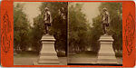 [24 Stereographic Views of Shakespeare Statue, Central Park, New York], Various, American, Albumen silver prints