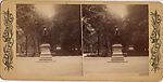 [24 Stereographic Views of Shakespeare Statue, Central Park, New York], Various, American, Albumen silver prints
