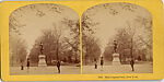[24 Stereographic Views of Shakespeare Statue, Central Park, New York], Various, American, Albumen silver prints