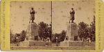 [7 Stereographic Views of Soldier's Monument, Central Park, New York], Various, American, Albumen silver prints