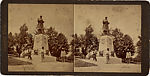 [7 Stereographic Views of Soldier's Monument, Central Park, New York], Various, American, Albumen silver prints