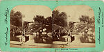 [16 Stereographic Views of Swan and Cygnet Statue, Central Park, New York], Various, American, Albumen silver prints