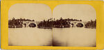 [25 Stereographic Views of Balcony Bridge, Central Park, New York], Various, American, Albumen silver prints