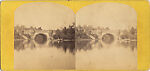 [25 Stereographic Views of Balcony Bridge, Central Park, New York], Various, American, Albumen silver prints