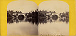 [25 Stereographic Views of Balcony Bridge, Central Park, New York], Various, American, Albumen silver prints