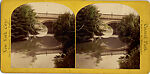 [25 Stereographic Views of Balcony Bridge, Central Park, New York], Various, American, Albumen silver prints