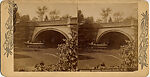 [25 Stereographic Views of Balcony Bridge, Central Park, New York], Various, American, Albumen silver prints