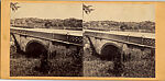 [25 Stereographic Views of Balcony Bridge, Central Park, New York], Various, American, Albumen silver prints