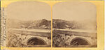 [25 Stereographic Views of Balcony Bridge, Central Park, New York], Various, American, Albumen silver prints