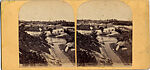 [25 Stereographic Views of Balcony Bridge, Central Park, New York], Various, American, Albumen silver prints