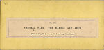 [25 Stereographic Views of Balcony Bridge, Central Park, New York], Various, American, Albumen silver prints