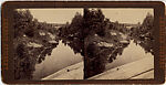 [25 Stereographic Views of Balcony Bridge, Central Park, New York], Various, American, Albumen silver prints