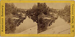 [25 Stereographic Views of Balcony Bridge, Central Park, New York], Various, American, Albumen silver prints