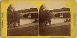 [170 Stereographic Views of Bow Bridge, Central Park, New York], Various, American, Albumen silver prints