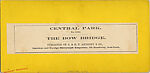 [170 Stereographic Views of Bow Bridge, Central Park, New York], Various, American, Albumen silver prints