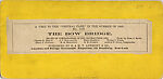 [170 Stereographic Views of Bow Bridge, Central Park, New York], Various, American, Albumen silver prints