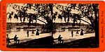 [170 Stereographic Views of Bow Bridge, Central Park, New York], Various, American, Albumen silver prints