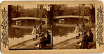 [170 Stereographic Views of Bow Bridge, Central Park, New York], Various, American, Albumen silver prints