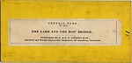 [170 Stereographic Views of Bow Bridge, Central Park, New York], Various, American, Albumen silver prints