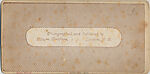 [170 Stereographic Views of Bow Bridge, Central Park, New York], Various, American, Albumen silver prints
