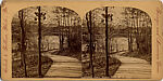 [170 Stereographic Views of Bow Bridge, Central Park, New York], Various, American, Albumen silver prints