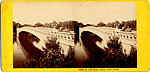 [170 Stereographic Views of Bow Bridge, Central Park, New York], Various, American, Albumen silver prints