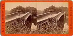 [170 Stereographic Views of Bow Bridge, Central Park, New York], Various, American, Albumen silver prints