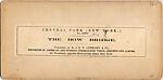 [170 Stereographic Views of Bow Bridge, Central Park, New York], Various, American, Albumen silver prints