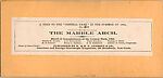 [61 Stereographic Views of Marble Arch, Central Park, New York], Various, American, Albumen silver prints