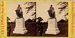 [11 Stereographic Views of Morse Statue, Central Park, New York], Various, American, Albumen silver prints