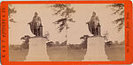 [11 Stereographic Views of Morse Statue, Central Park, New York], Various, American, Albumen silver prints