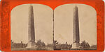 [22 Stereographic Views of Obelisk, Central Park, New York], Various, American, Albumen silver prints