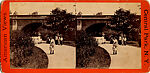 [14 Stereographic Views of Denesmouth Arch, Central Park, New York], Various, American, Albumen silver prints