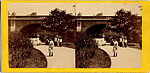 [14 Stereographic Views of Denesmouth Arch, Central Park, New York], Various, American, Albumen silver prints
