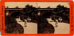 [14 Stereographic Views of Denesmouth Arch, Central Park, New York], Various, American, Albumen silver prints
