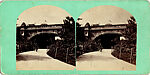 [14 Stereographic Views of Denesmouth Arch, Central Park, New York], Various, American, Albumen silver prints