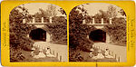 [17 Stereographic Views of Dipway Arch, Central Park, New York], Various, American, Albumen silver prints