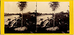 [7 Stereographic Views of Driprock, Central Park, New York], Various, American, Albumen silver prints