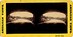 [7 Stereographic Views of Driprock, Central Park, New York], Various, American, Albumen silver prints