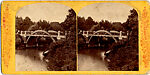 [16 Stereographic Views of Gapstow Bridge, Central Park, New York], Various, American, Albumen silver prints