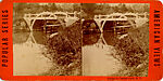 [16 Stereographic Views of Gapstow Bridge, Central Park, New York], Various, American, Albumen silver prints
